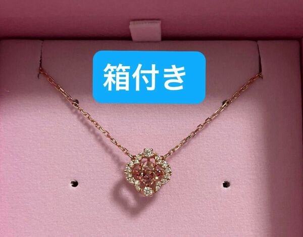 スワロフスキー ネックレス クローバー una SWAROVSKI