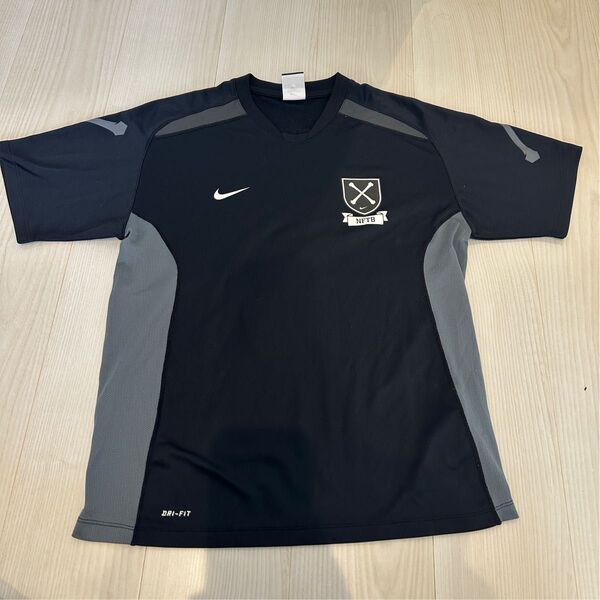 Nike サッカーシャツ NFTB 黒/グレー