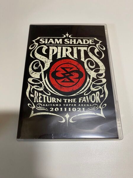 DVD SIAM SHADE SPIRITS~RETURN THE FAVOR~