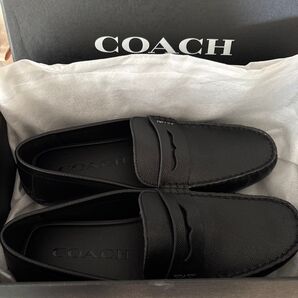 coach コーチ ローファー ドライビングシューズ 9D 黒
