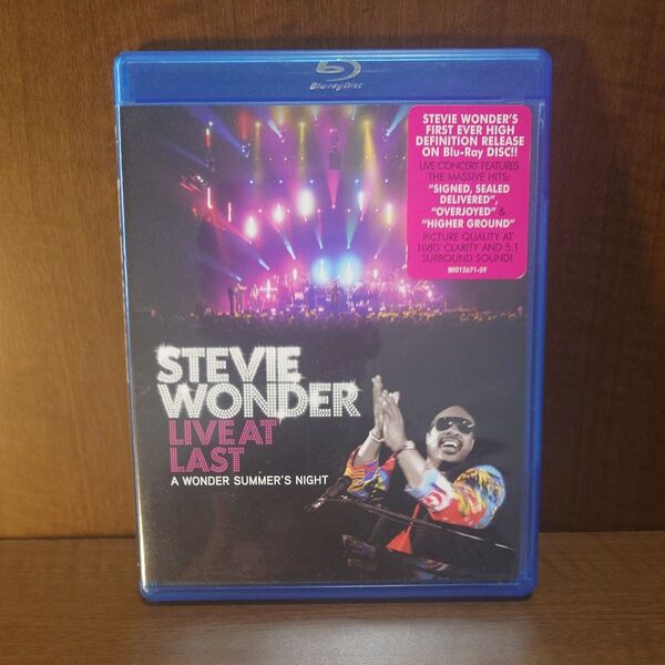 スティービー・ワンダー Live at Last Blu-ray ブルーレイ