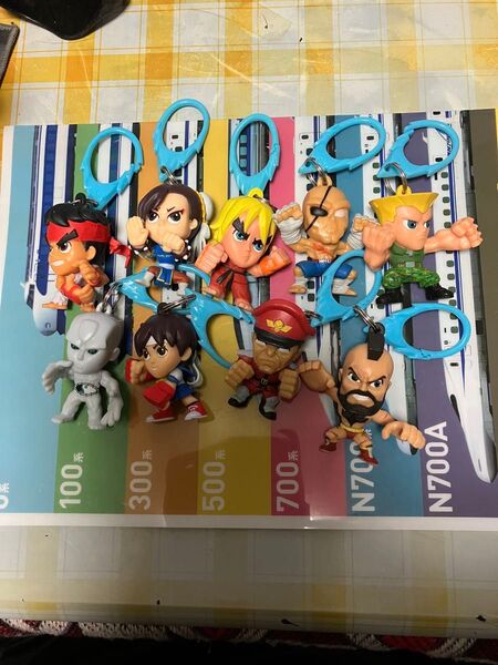 ストリートファイター フィギュア まとめ売り9体セット カプコン