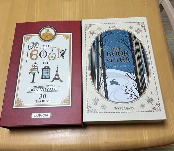 LUPICIA THE BOOK OF TEA 2種セット 空箱 空き箱ルピシア