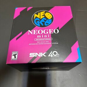 ネオジオ ミニ インターナショナル SNK 新品未開封SNK NEOGEO Mini アーケードコンソール - 40周年記念版