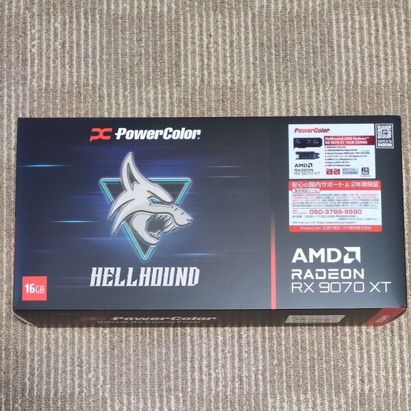 PowerColor Hellhound AMD Radeon RX 9070 XT 16GB GDDR6