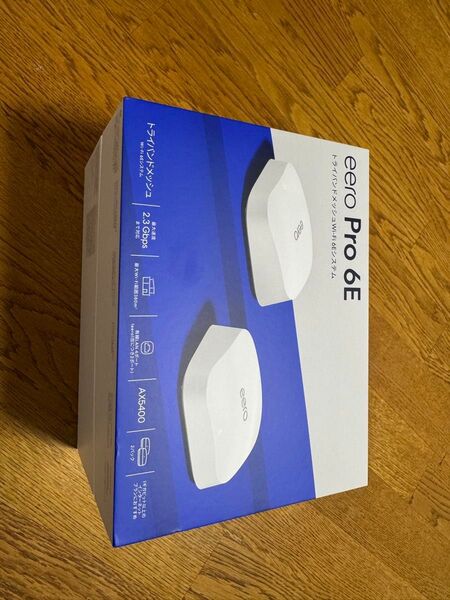 eero Pro 6E トライバンドメッシュ Wi-Fi 6Eシステム 2パック