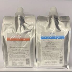 【日本郵便対応詰め替えセット】アリミノ ミントフローズンリフレッシュ シャンプー1000ml+マスクマイルドリフレッシュ1000g