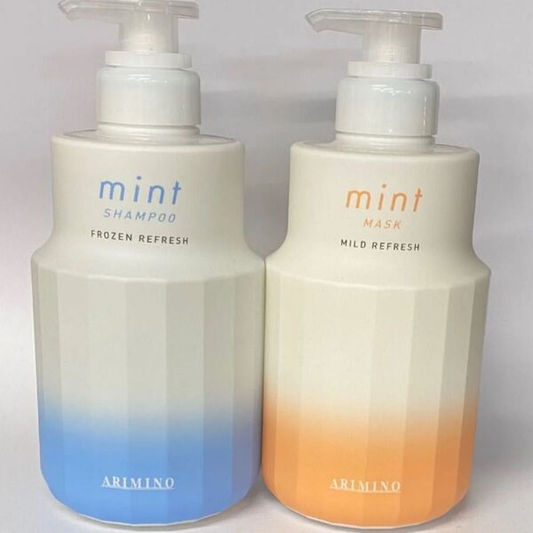 アリミノ ミントフローズンリフレッシュ シャンプー550ml+マスクマイルドリフレッシュ550g