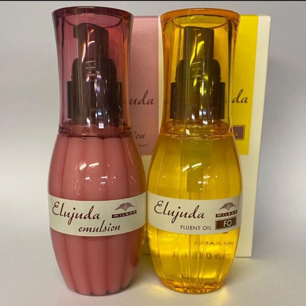 (限定2本セット)ミルボンエルジューダエマルジョン120ml×1本/FO120ml×1本