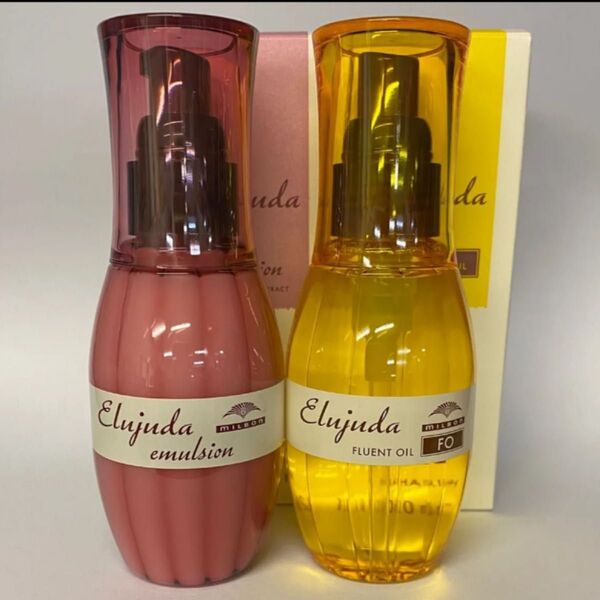 (限定2本セット)ミルボンエルジューダエマルジョン120ml×1本/FO120ml×1本