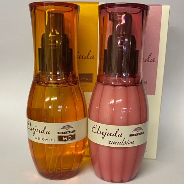 (2本セット)ミルボンエルジューダエマルジョン120ml×1本/MO120ml×1本