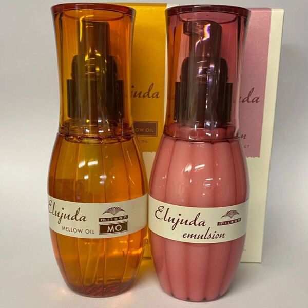 (2本セット)ミルボンエルジューダエマルジョン120ml×1本/MO120ml×1本