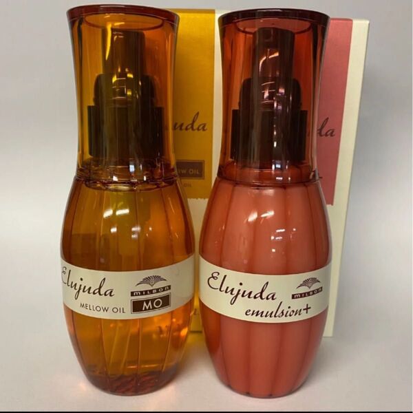 (2本セット)ミルボンエルジューダエマルジョンプラス120ml×1本/MO120ml×1本