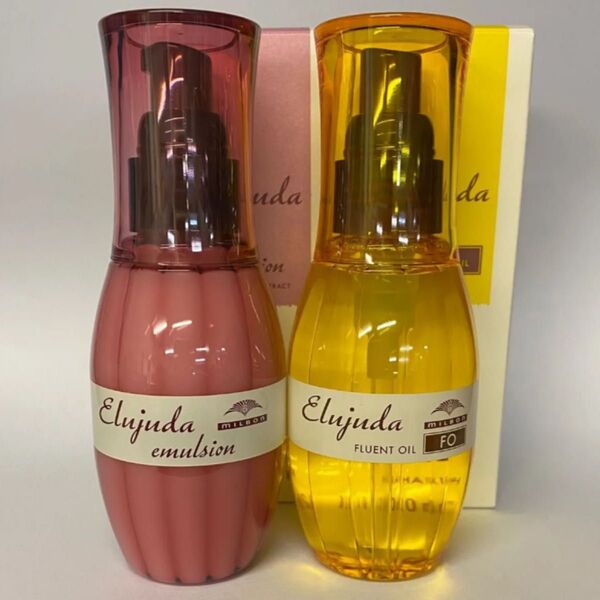 (2本セット)ミルボンエルジューダエマルジョン120ml×1本/FO120ml×1本