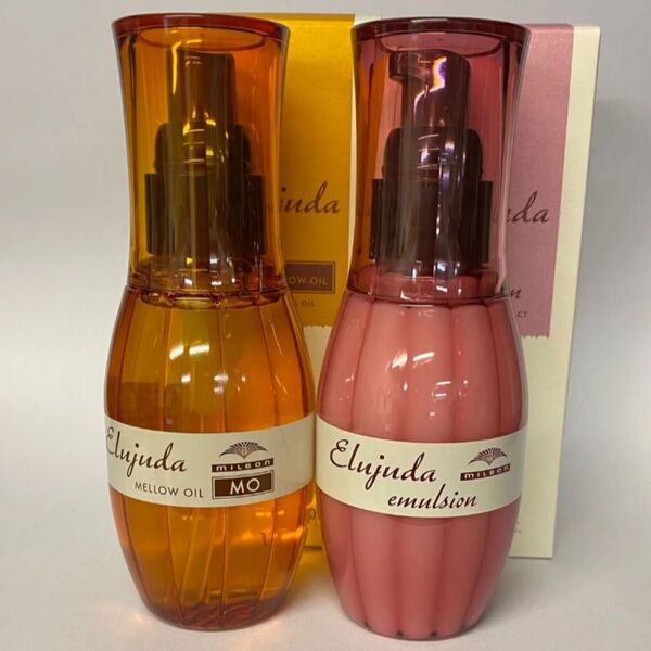 (2本セット)ミルボンエルジューダエマルジョン120ml×1本/MO120ml×1本