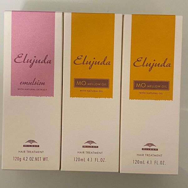 (3本セット) ミルボンエルジューダ 120ml×3本(ノーマル1本、MO2本)
