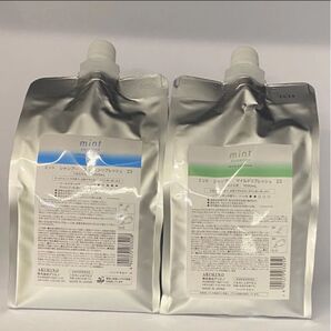 【ヤマト運輸/シャンプー詰め替え2本】アリミノ ミントマイルドリフレッシュ1000ml×1本、フローズン1000ml×1本