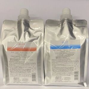【日本郵便対応詰め替えセット】アリミノ ミントフローズンリフレッシュ シャンプー1000ml+マスクマイルドリフレッシュ1000g