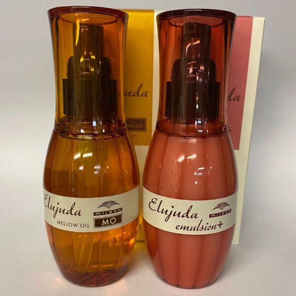 (2本セット)ミルボンエルジューダエマルジョンプラス120ml×1本/MO120ml×1本