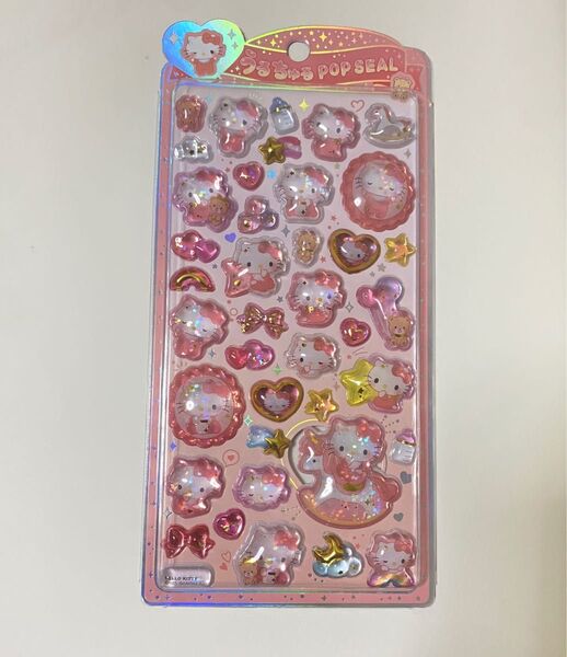 サンリオ キティ うるちゅるポップシール ドロップシール シール ハローキティ