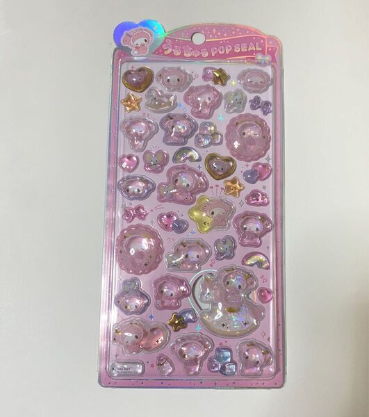 サンリオ マイメロディ うるちゅるポップシール ドロップシール シール マイメロ