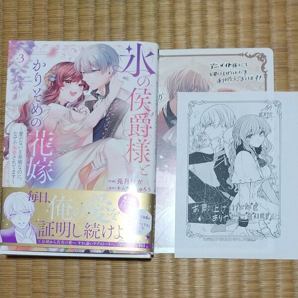 水の侯爵様とかりそめの花嫁 3巻