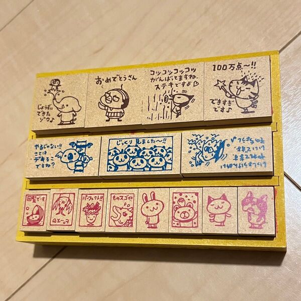 ビバリー/木製ごほうびスタンプDX ちびギャラリー レア 廃盤!