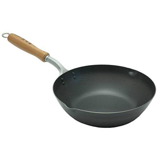 赤坂璃宮 赤坂本店譚 料理の達人 深型フライパン 24cm (DY-5100) 200V、IH対応