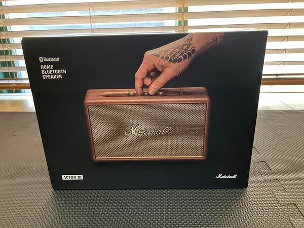 正規品 Marshall Bluetoothスピーカー ACTON3 ブラウン マーシャル