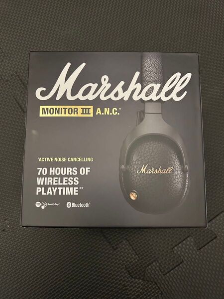 正規品 未開封 Marshall ワイヤレスノイズキャンセリングヘッドホン Monitor III A.N.C マーシャル