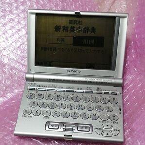 SONY 電子辞書 DD-IC5000、9冊分の辞書が収録