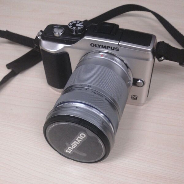 OLYMPUS PEN E-PL2 40-150mm Rレンズキット シルバー美品