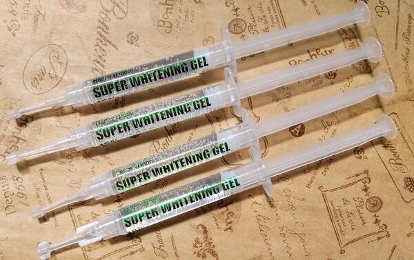 HAPPY WOOD SUPER WHITENING GEL Mint 16%/3ml/4本セット ホワイトニング