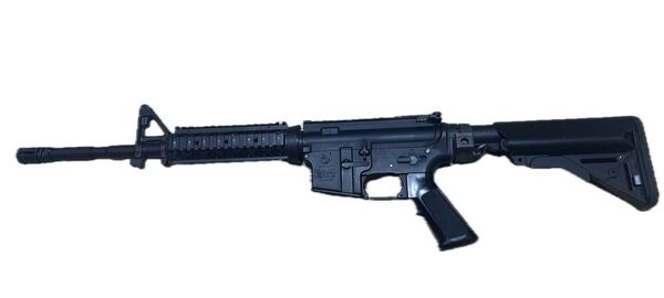次世代電動ガン SOPMOD M4 マガジン4本・リポバッテリー・変換アダプタ付