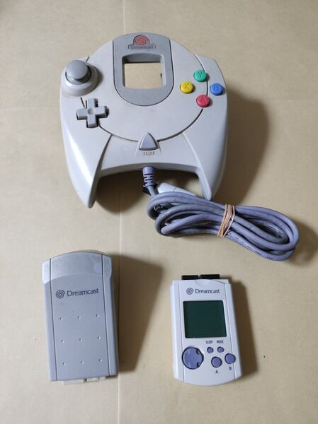 セガ ドリームキャスト コントローラ HKT-7700 ぷるぷるパック HKT-8600 ビジュアルメモリ HKT-7000