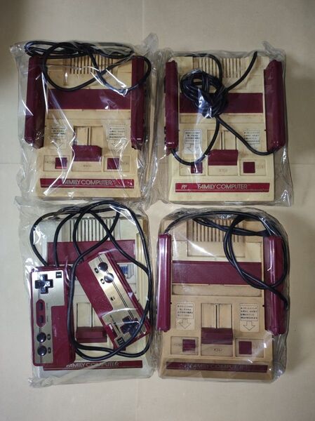 4台まとめ売り ジャンク ファミコン 本体 ファミリーコンピュータ 任天堂