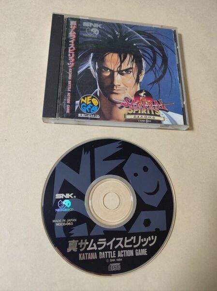 真サムライスピリッツ ネオジオCD NEOGEO