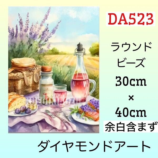 DA523ダイヤモンドアートキットピクニック