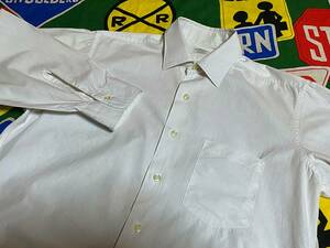 ★コンディション◎な1枚★Made in USA製アメリカ製ARROWアロービンテージホワイトコットンドレスシャツ50s50年代60s60年代白色マチ無~M位