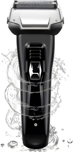 【新品未使用品】髭剃り 電気シェーバー シェーバー 乾湿両用 電動シェーバー IPX6防水 type-c充電式 水洗い可能 3枚刃