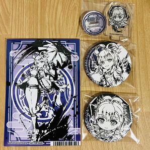 4点セット こぼかなえる アクスタ 缶バッジ ブロマイド ホロライブ アニメイト