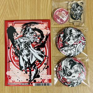 4点セット 宝鐘マリン アクスタ 缶バッジ ブロマイド ホロライブ アニメイト