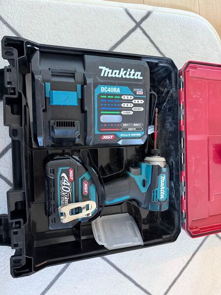 マキタ TD001GRDX 充電式インパクトドライバー 本体 ケース 充電器 バッテリーセット 40V 40Vmax