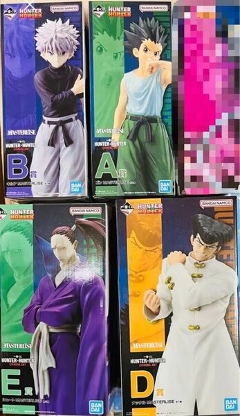 HUNTER×HUNTER 一番くじ ゴン キルア シュート ナックル