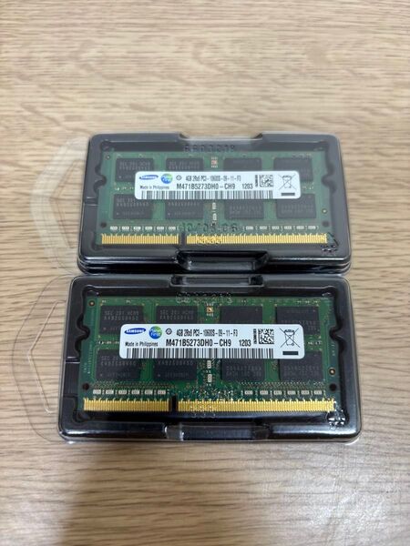 DDR3 8GB (4GB 2枚) PC3-10600S 1.5V メモリ 05211
