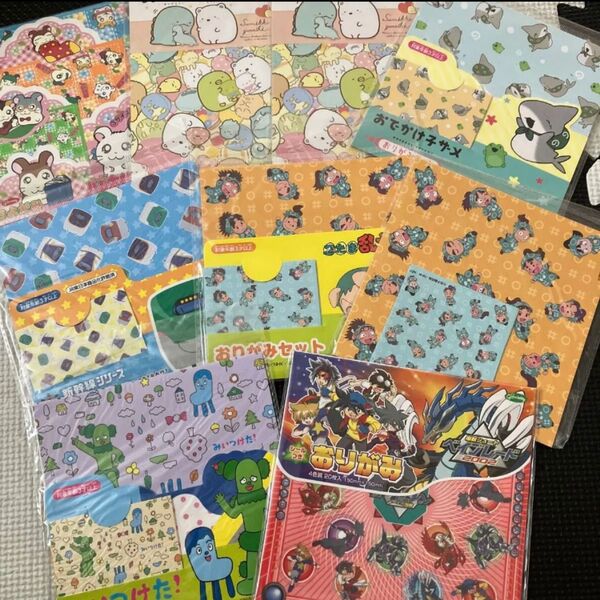 折り紙 まとめ売り 工作 文房具 大量 お買い得 おりがみ 千代紙 キャラクター