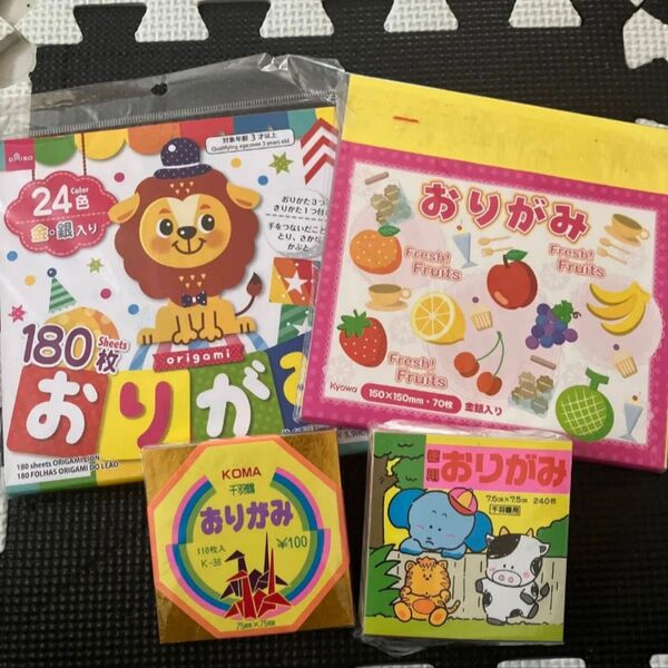 折り紙 まとめ売り 工作 文房具 大量 お買い得 おりがみ 千代紙 無地折り紙