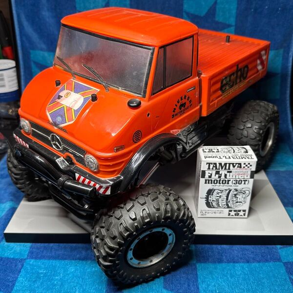 ■タミヤ ロッククローリングシャーシ CR-01 メルセデス・ベンツ ウニモグ406■中古