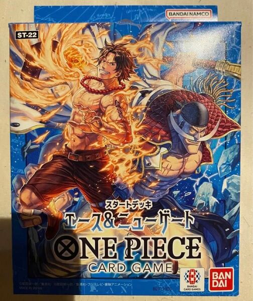 ワンピース カードゲーム スタートデッキ エース ニューゲート プロモーションパック無し