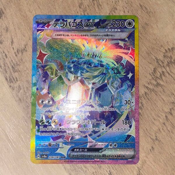 ポケモンカード テラスタルフェスex テラパゴスex SAR